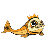 The Godlenfish logo